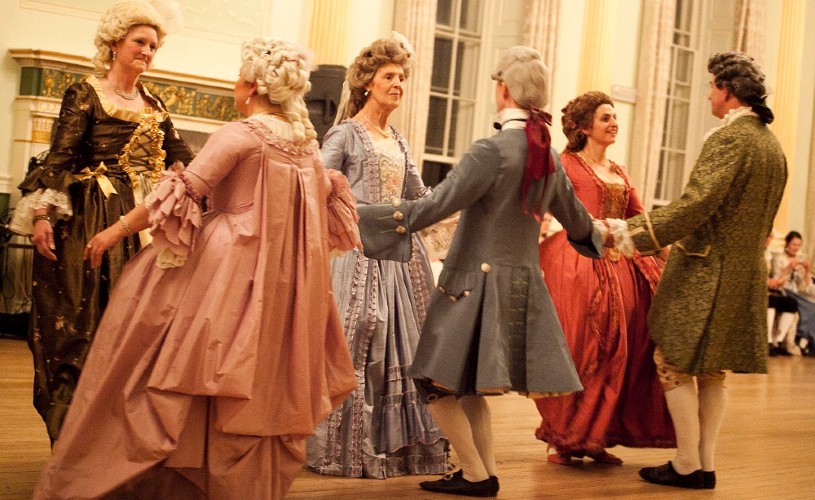 Dancing at the Jane Austen Festival